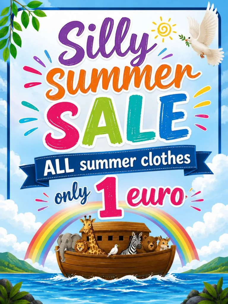 Silly Summer Sale!
